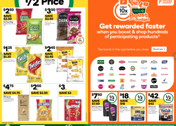 Woolworths Weekly Half Price Specials 9 September 2026