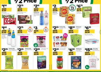 Woolworths Weekly Half Price Specials 16 September 2026