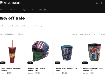 Village Merch Store 25% off