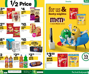 Woolworths Half Price Specials 23 September 2026