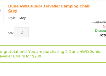 Anaconda 2 for $20 junior camping chair