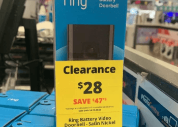 Ring Doorbell $28 Harvey Norman