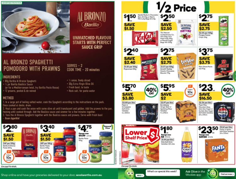 Woolworths Half Price Specials 30 September 2026