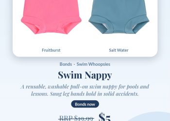 Bonds Swim Nappy $5