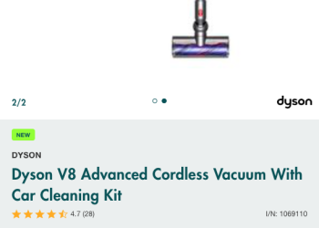 Bunnings $319 Dyson V8